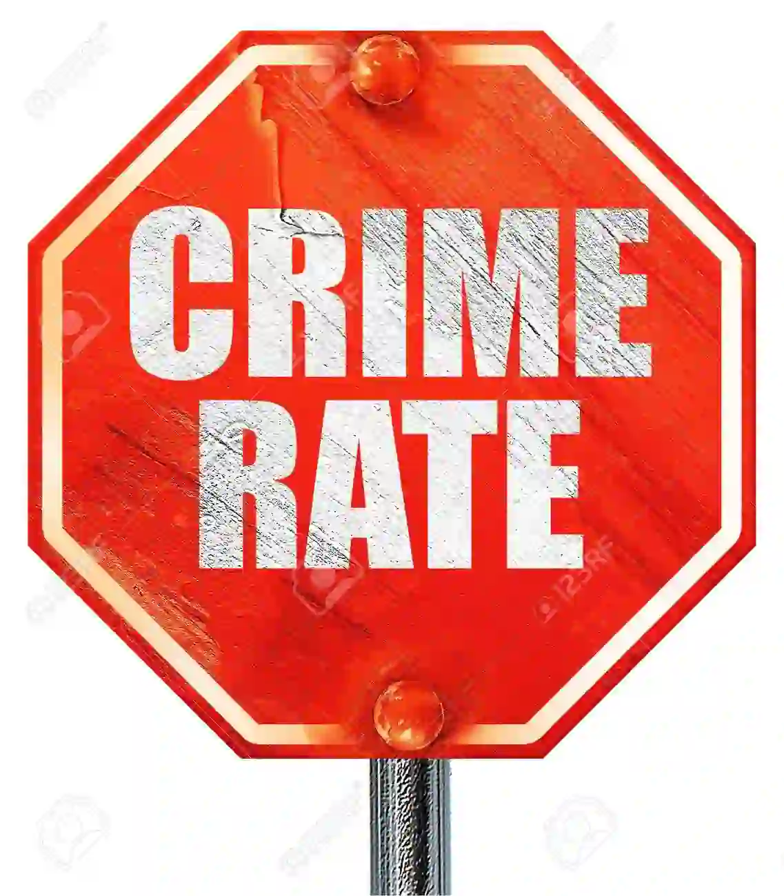 Crime rate symbol