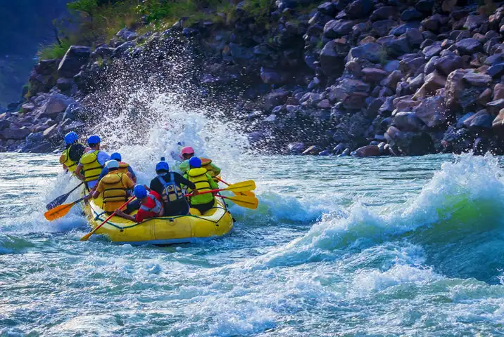 White water rafting