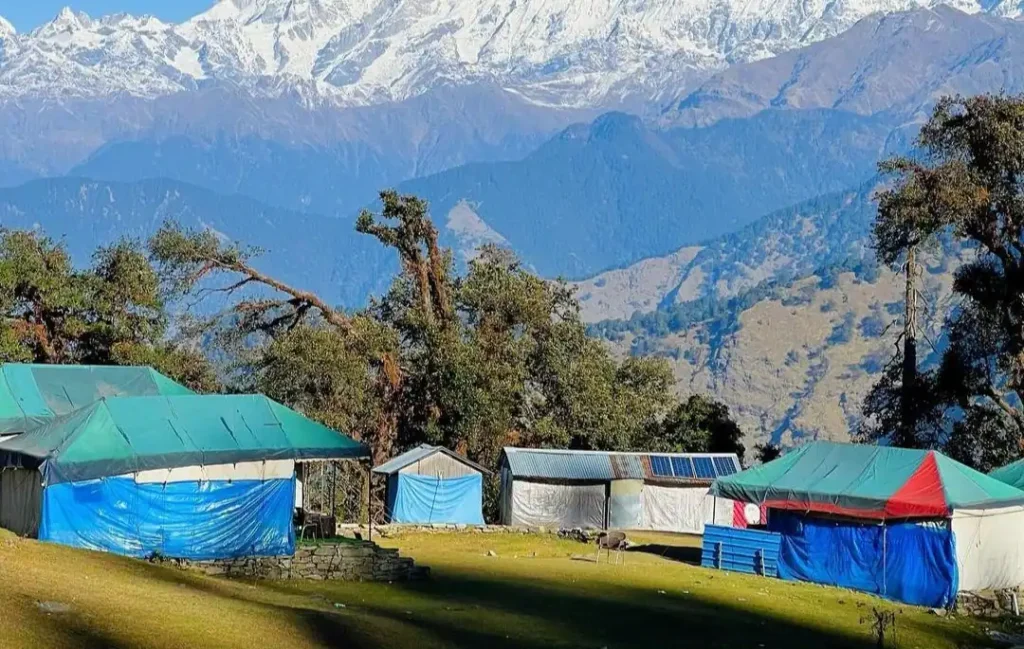 Some camps in Chopta