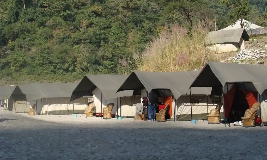 MHE Beach camp, Riverside Camp in Shivpuri Rishikesh