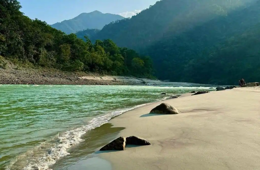 Riverside in Rishikesh