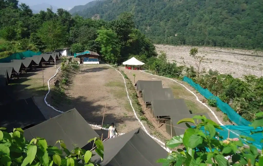 Adven tour camp, Budget Camp Near Ganga River in Byasi