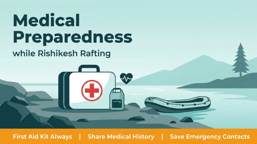Medical Preparedness while Rishikesh Rafting