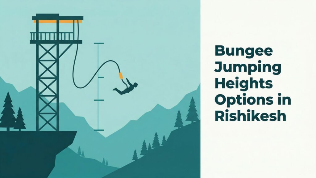 Bungee Jumping Heights Options in Rishikesh